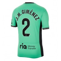 Atletico Madrid Jose Gimenez #2 3rd trikot 2023-24 Kurzarm